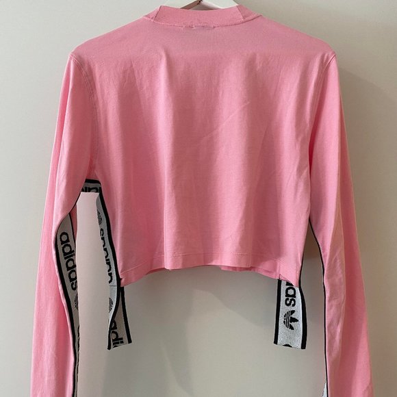 adidas originals side tape long sleeve tee